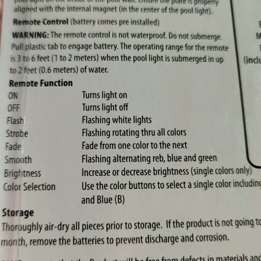 Color Changing Pool Light - Picture 10 of 10